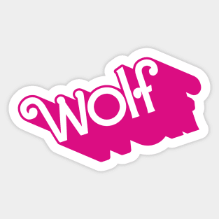 Wolf Sticker